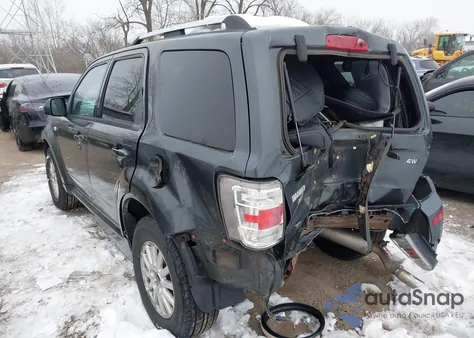 2009 Mercury Mariner Premier V6 from USA, damaged, VIN 4M2CU97G49KJ16516